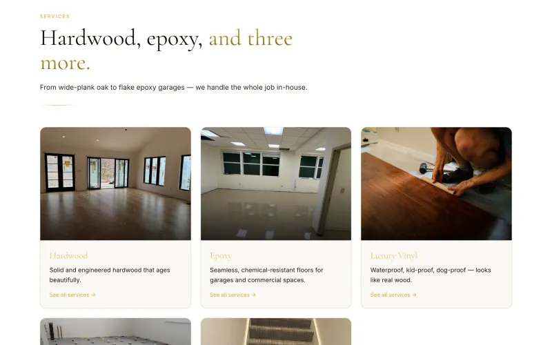 Smart Hardwood Floors screenshot